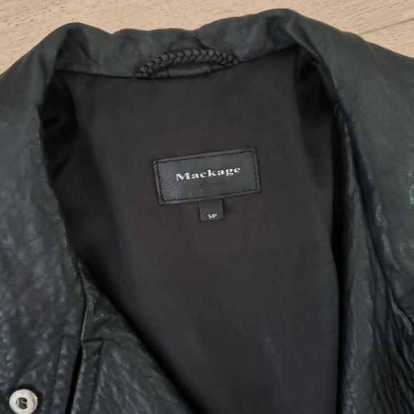Mackage Leather Jacket Small - Picture 3 of 4